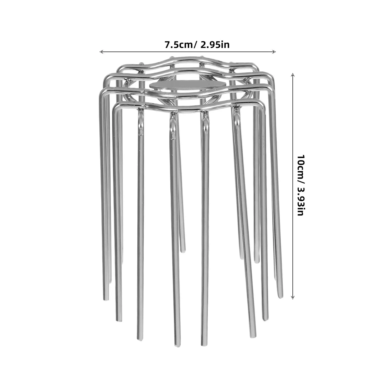 Stainless Steel Shower Drain Filter High Efficiency Hair Catcher Easy Install Bathroom Floor Protector Prevents Clogs Strainer