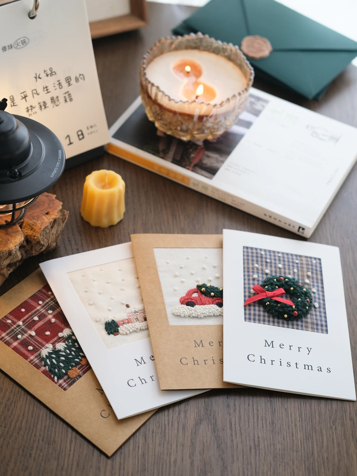 

Cisas Gift New DIY Hand Embroidery Cisas Tree Flower Ring Card And Pin Material Kit Handmade Crt Sewing Kit