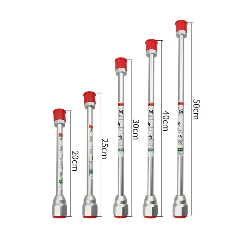 Imagem -02 - Airless Paint Sprayer Gun Base Tip Extension Rod Pistolas de Pintura por Pulverização Pólo para Jardim Máquina de Pulverização de Carro 20 cm 25 cm 40 cm 50cm