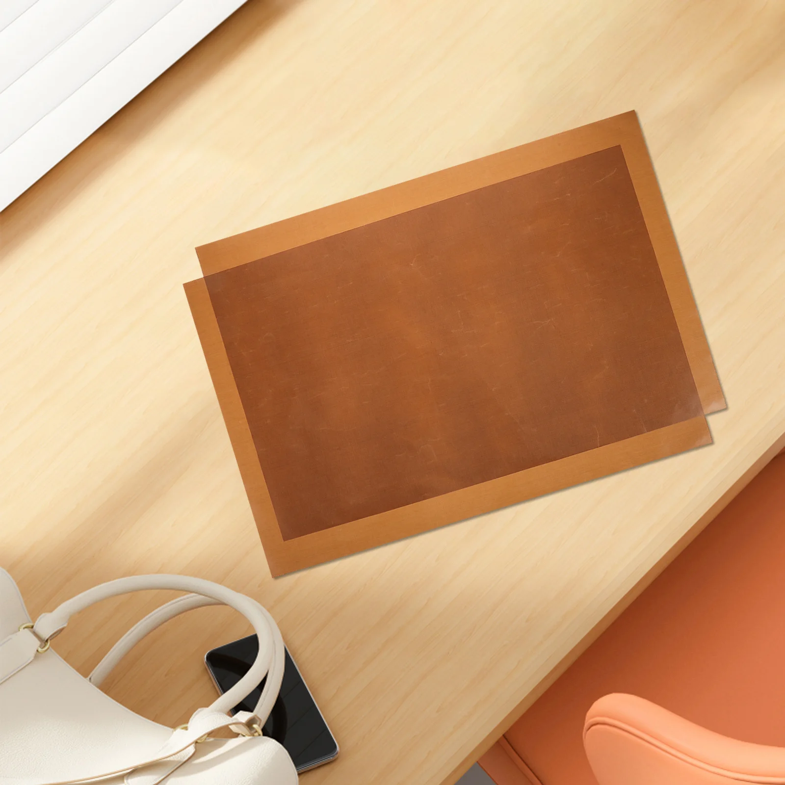 2Pcs Heat Transfer Pad Non-Stick High Temperature Insulation Mat for Heat Press Ironing Sublimation Thermal Vinyl Transfer