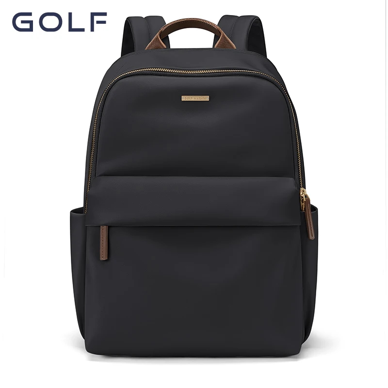 golf-women's-new-fashion-backpack-versatile-14-laptop-backpack-for-commute-and-business-travel-solid-color-backpacks
