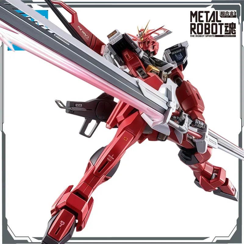 

Bandai оригинальный металлический робот меч Impulse Gundam Spec II аниме фигурки игрушки для мальчиков Рождественский подарок Коллекционная модель