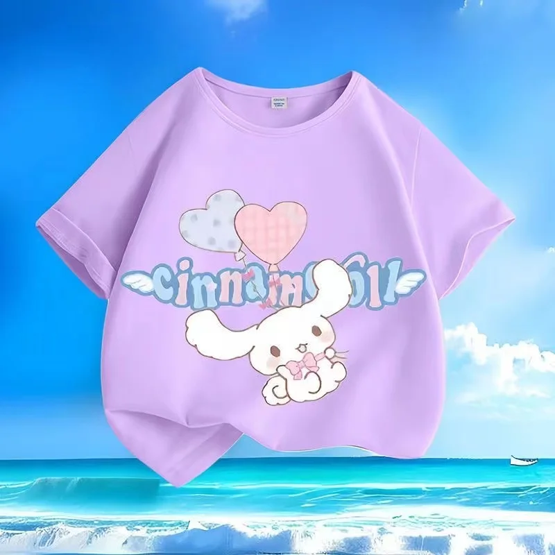 

Summer Baby Girls Clothes Top Kid Boy Cartoon Printed Sweatshirts Children Fashion Fashion Pullover Short Sleeve T-shirts