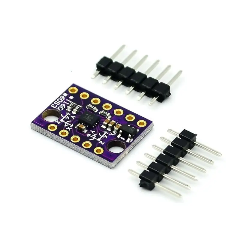 1 Set 6DOF Inertial Measurement Sensors BMI160 Latest Stance Accelerometer Gyroscope Module Gravity Acceleration Sensor IIC SPI