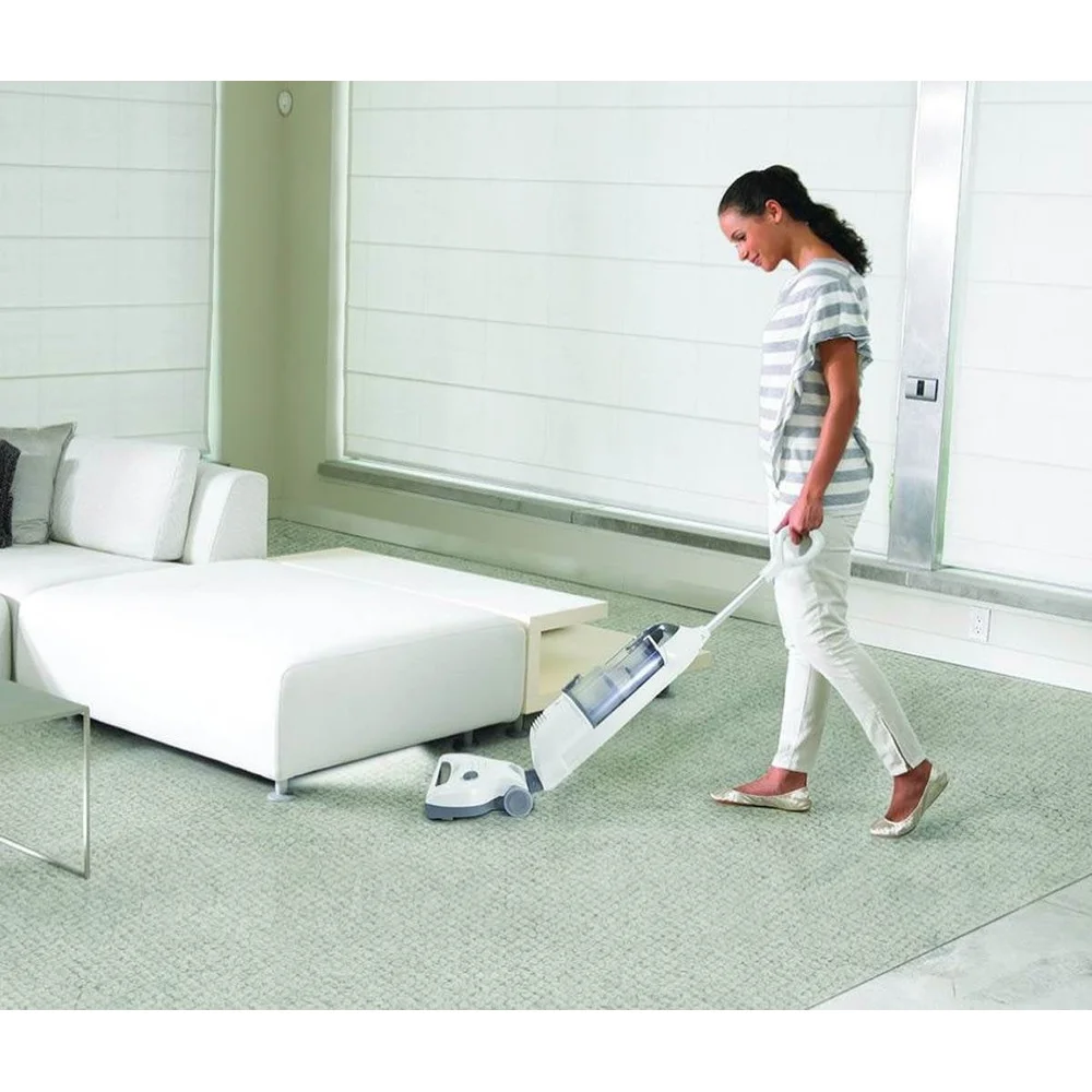 Bagless Cordless Stick Vacuum Cleaner 2 Speed Powerful Pet Hair Pick Up Swivel Steering Easy Empty Dust Cup Charger Included