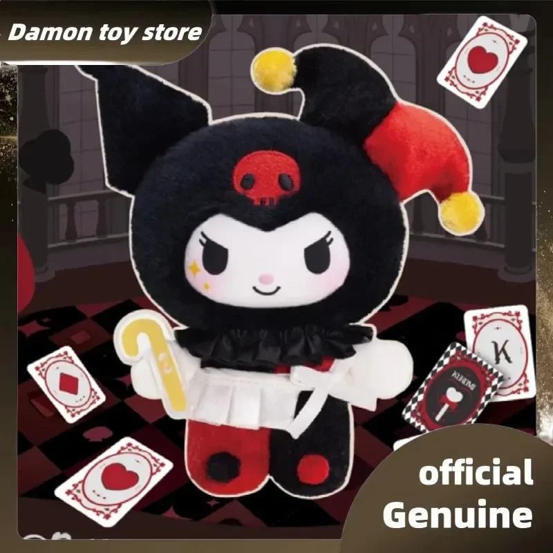 

Genuine Sanrio Kumori Blind Box Poker Kingdom Series Cool Figurine Face Toys Doll Desktop Ornament Model Mystery Box Gift Toys