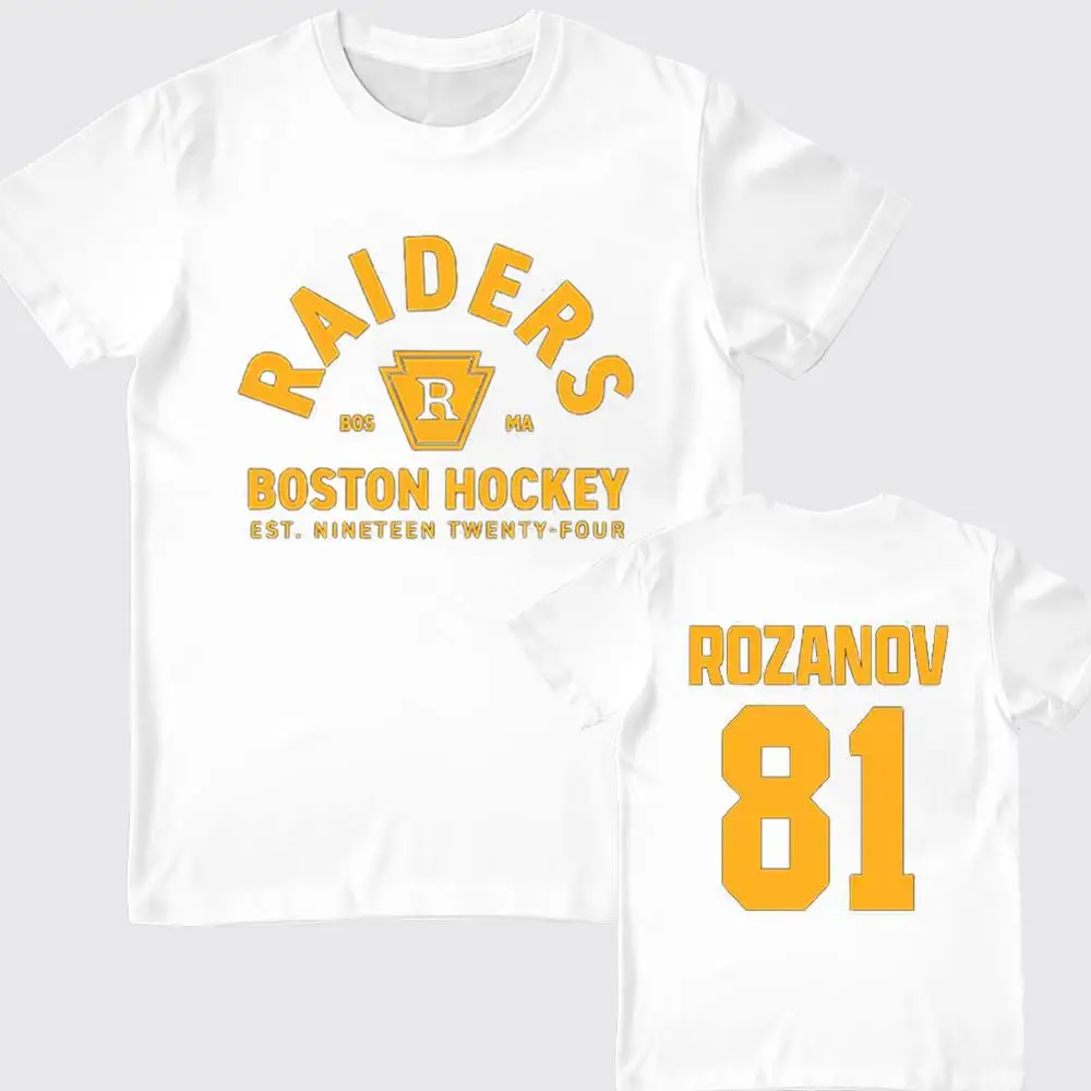 TV Heated Rivalry Hockey Jersey Ilya Rozanov Role-Playing Short-Sleeve Shirt Y2K Men's And Women's Streetwear Crew Neck T-Shirt