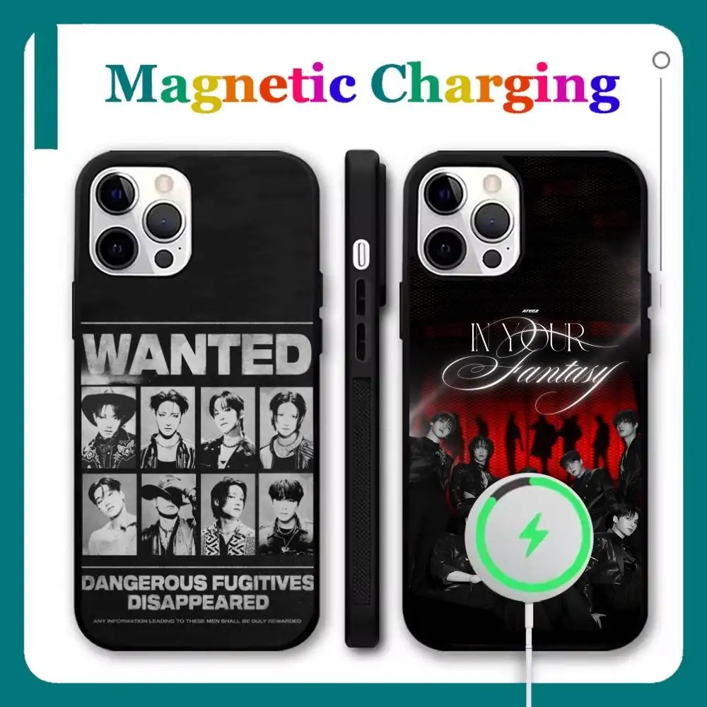 

ATEEZ In Your Fantasy Phone Case For iPhone 17,16,15,14,13,12,11,Pro,Max,Plus,Mini,Air,SE Magsafe Magnetic Wireless Charging