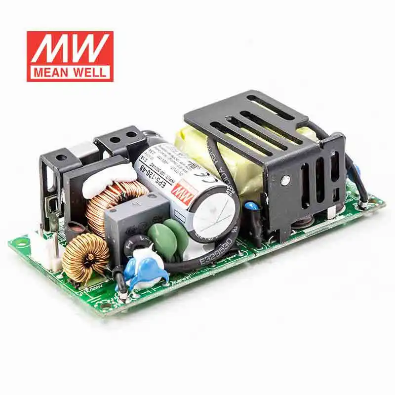 

Taiwan MEAN WELL EPS-120-48 48V 2.5A PCB Type Single Output Switching Power Supply Brand New Original 4"×2"miniature size