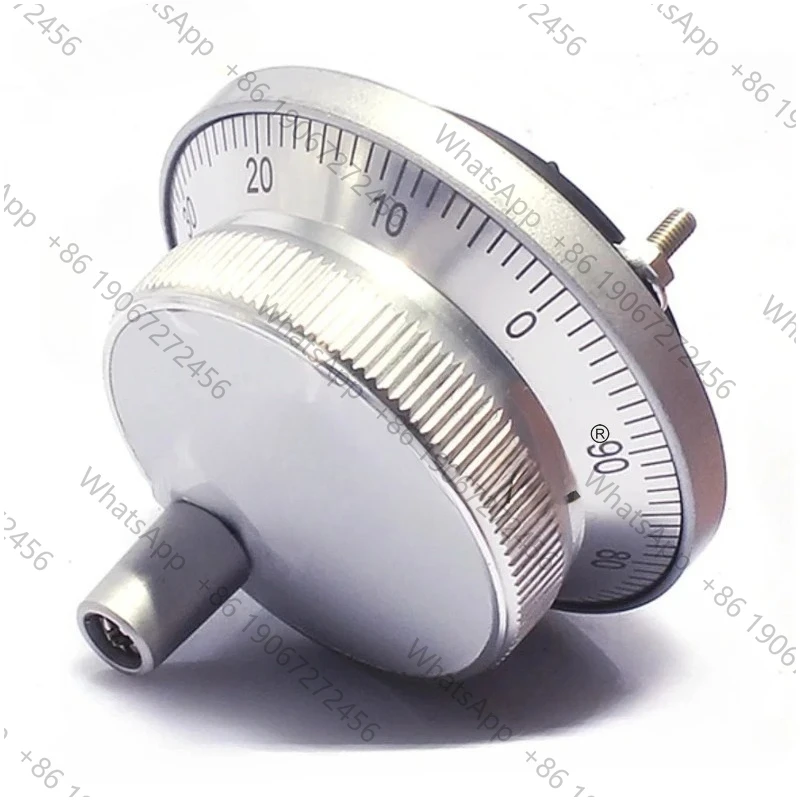 CNC Pulser Hand Wheel 5V 60mm 100PPR Manual Pulse Generator Machine Rotary Encoder Electronic 4pins 6pins