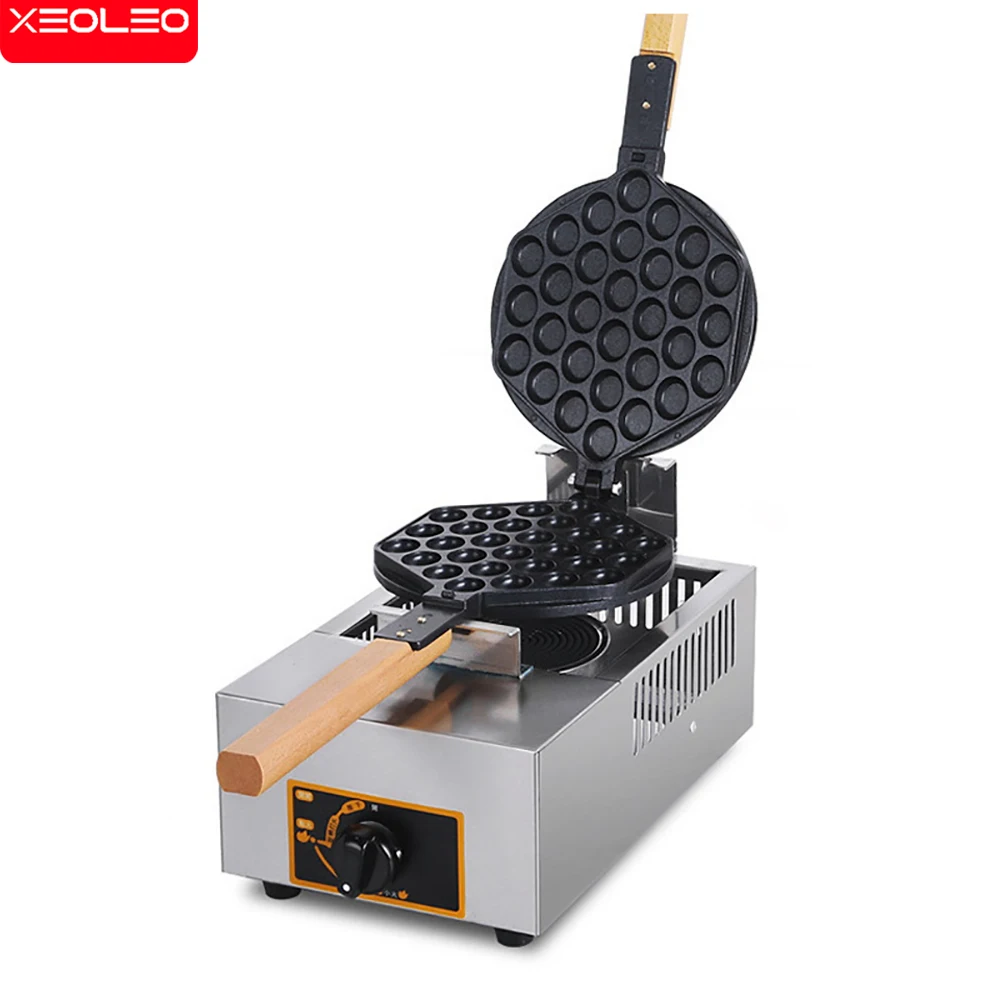 XEOLEO QQ Egg puff maker Home LPG Gas Egg waffle machine Commercial Nicht-stick waffle machine Kitchen equipment Hongkong