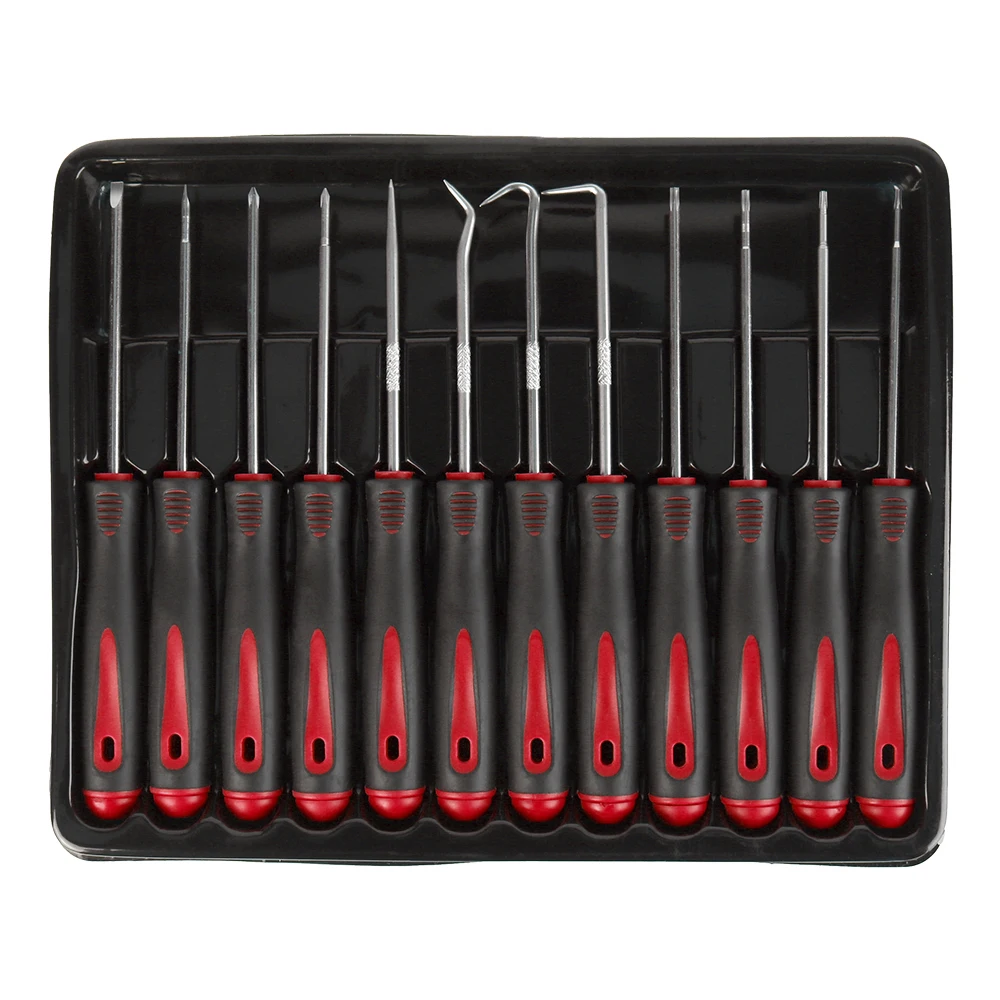O-Ring-Entfernungswerkzeug-Set, Abzieher, Bastelwerkzeuge, Haken, Öldichtung, Kraftstoffdichtung, 12-teiliges Präzisions-Schraubendreher-Set, Kfz-Pick-Set