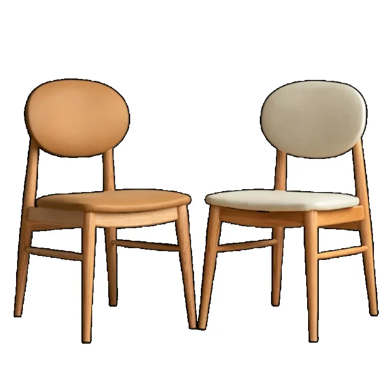 

Luxury Bedroom Dining Chairs Modern Restaurant Kitchen Relax Nordic Dining Chairs Stool Wooden Banqueta Sillas Patio Furniture