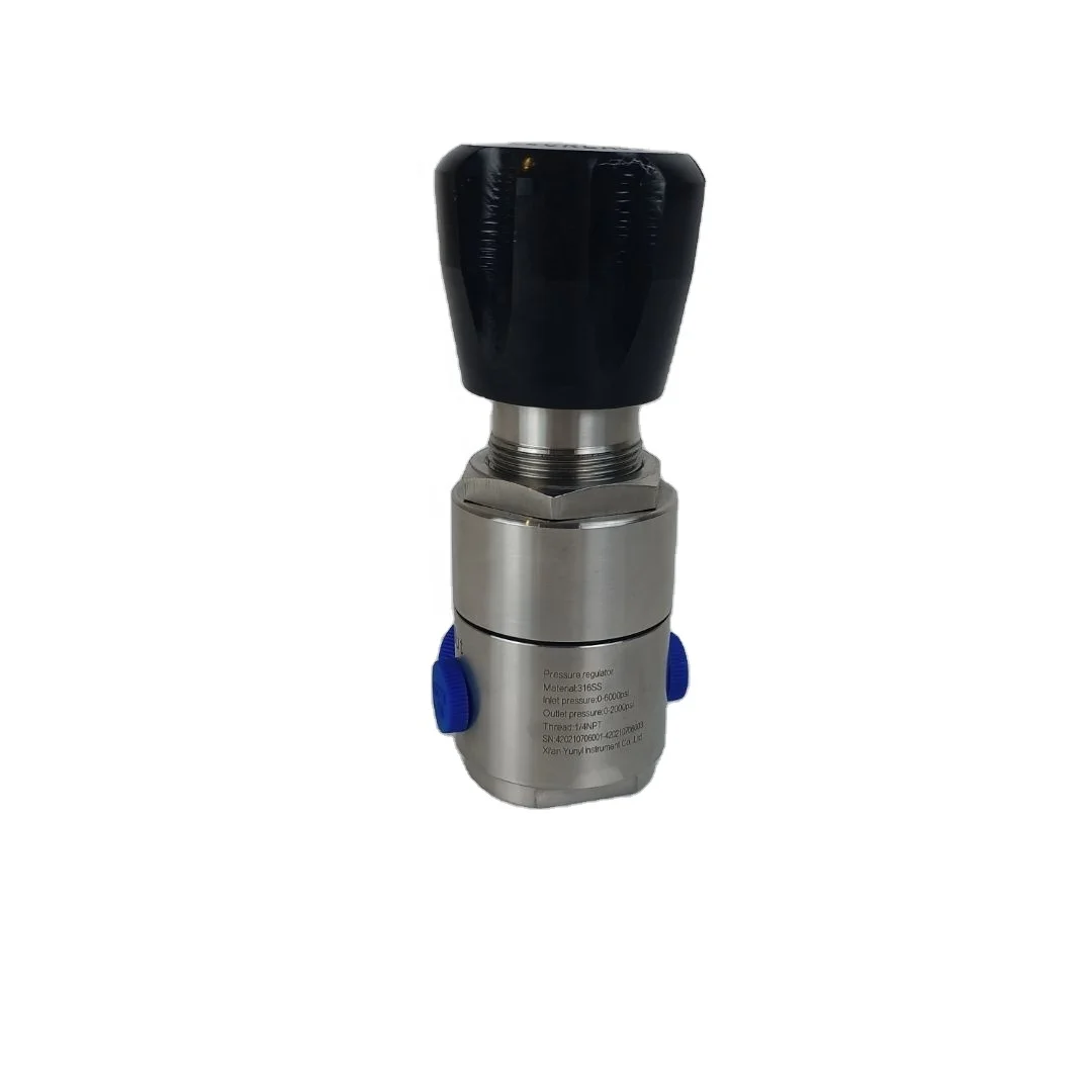 3000 psi back pressure regulator valve for gas air