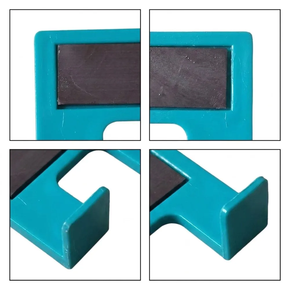 Hinge Alignment Tool for Cabinet Doors Featuring Magnetic Hold and Compatibility with Most 35mm Cup Hinge Models