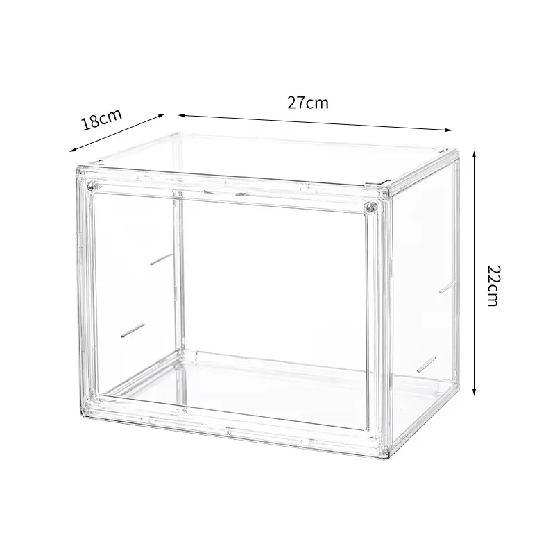 Blind Box Storage Display Stand Doll Display Case POP MART Storage Box Toy Dust-proof Transparent Figure Displ magnetism