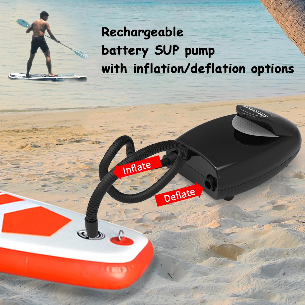 Draagbare elektrische accu-aan - Paddle Board Electric Pump 20Psi recensie en prijs