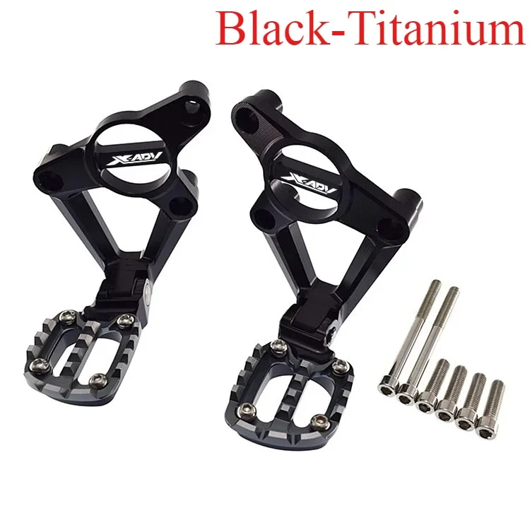 

For HONDA XADV 750 2017-2020 Aluminum Alloy Rear Pedal Foot Stand Folding Footrests Passenger Foot Motorcycle