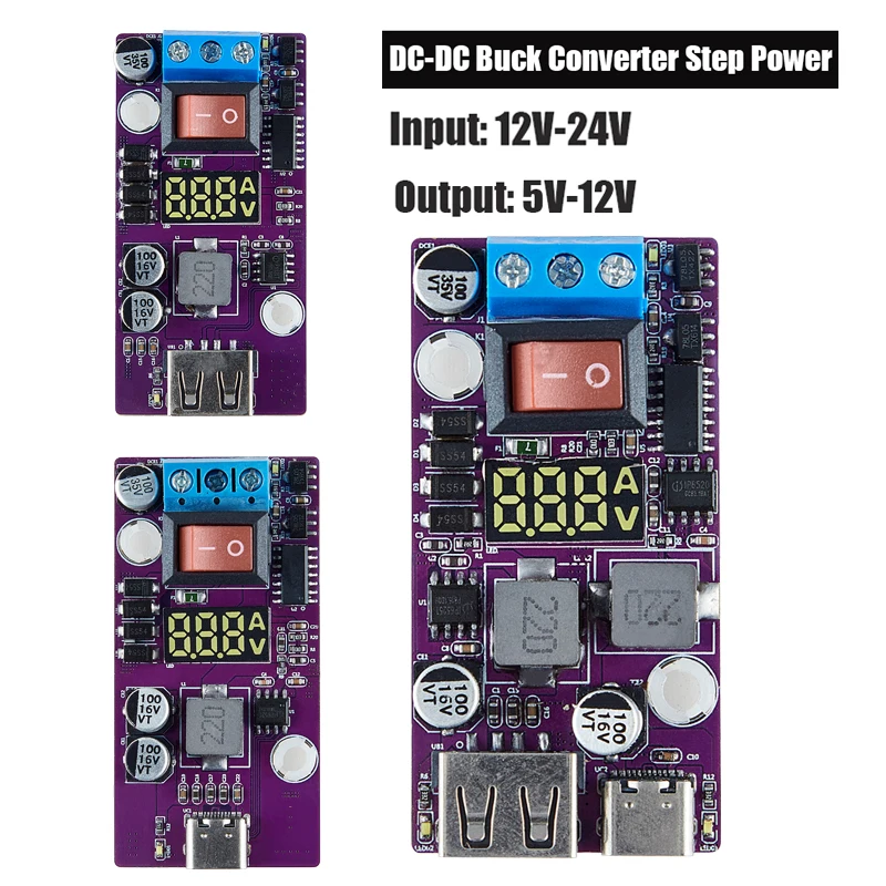 DC-DC 12V-24V To 5V…