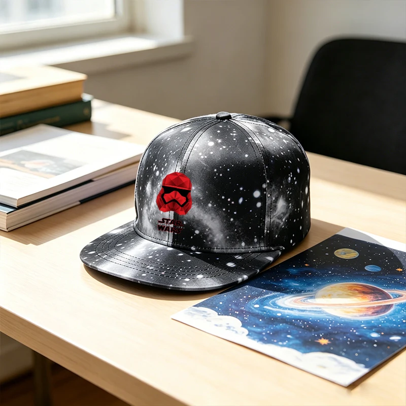Stared Wars Baseball Hats Fashion Starry Sky Cartoon Anime Figure Printed Street Dance Caps Trendy Hip Hop Hat Birthday Gifts