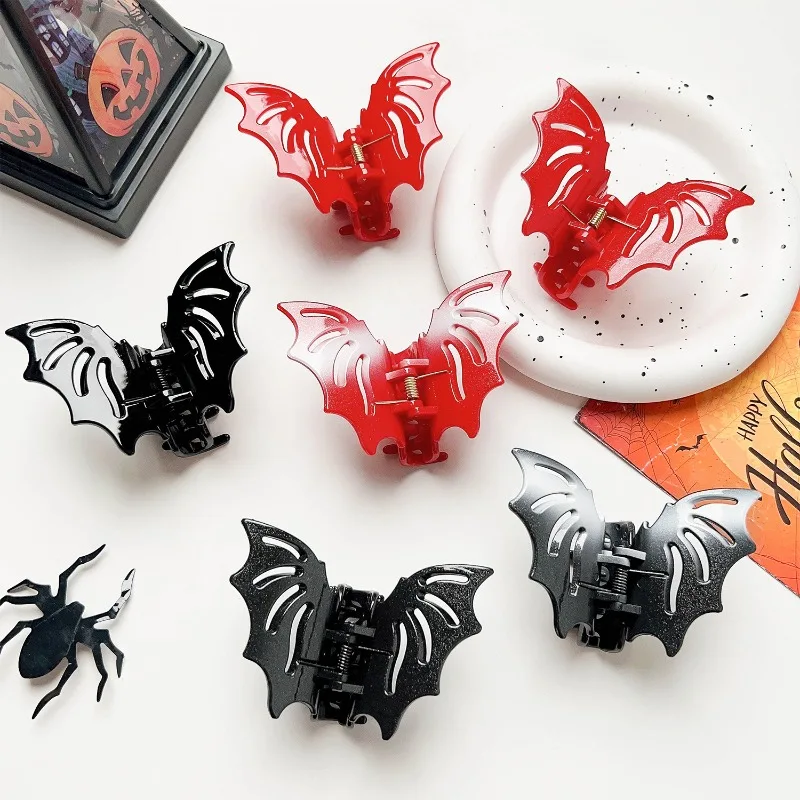 Kreatywna spinka do włosów w kształcie rekina na Halloween - modna i stylowa ozdoba do włosów na imprezy kostiumowe i uroczystości festiwalowe.