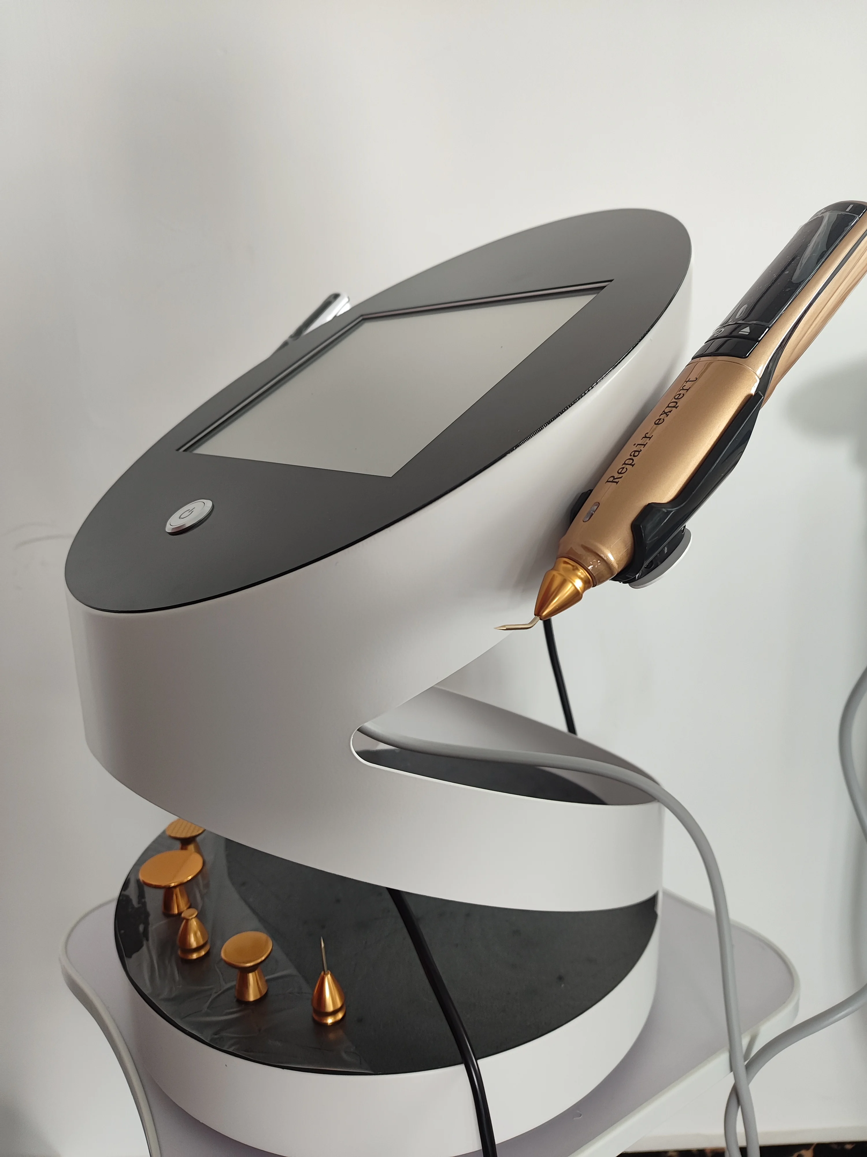 NIEUW Ozon Goud Plasma Gezichtsbehandeling Machine Pijnloos Efficiënt Lift Gezicht Verwijderen Sproeten Nieuwste Schoonheid Huidverzorging Apparaat