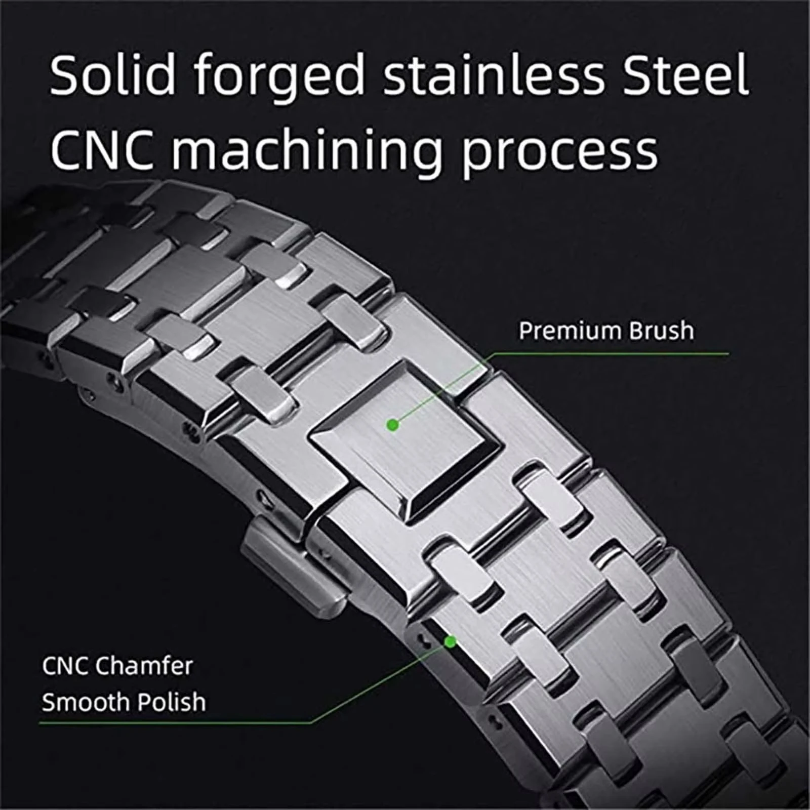 For G-SHOCK GA2100/GA2110 Stainless Steel Case & Watch Strap Replacement Mod Kit GA2100 Metal Modification Accessories Wholesale
