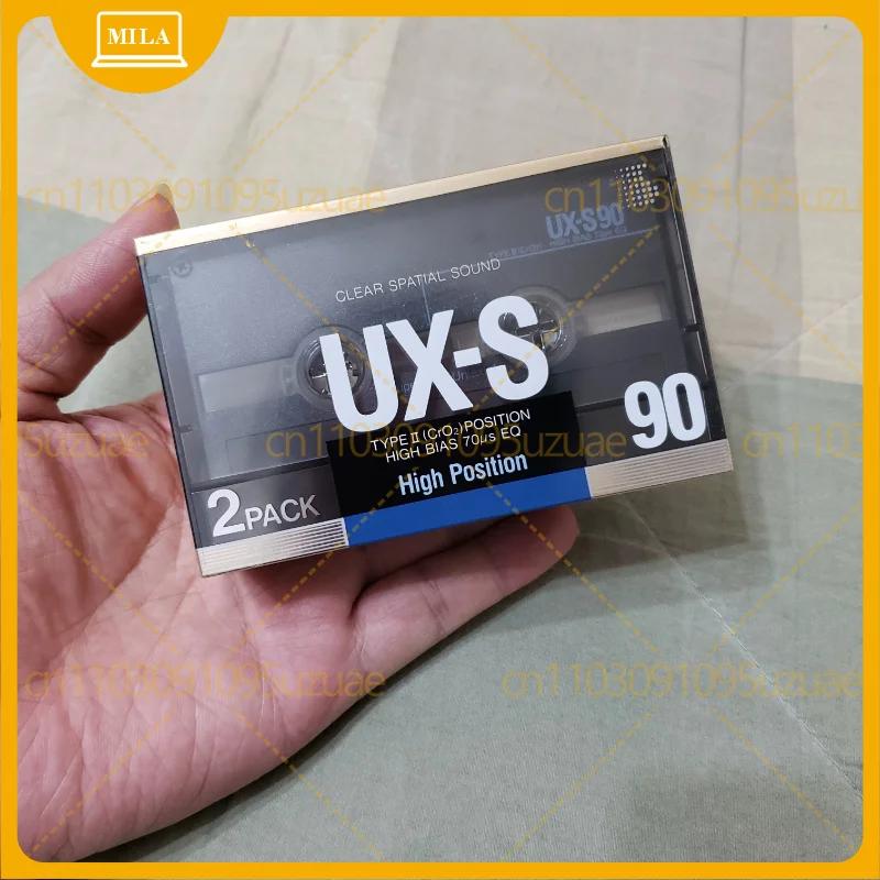 2pcs For Sony Premium Class II Tape UX-S90 Minutes Pack of 2 Discs Nissan Brand New Unopened