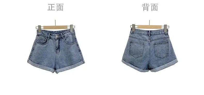 Shorts Women Denim Vintage Summer Basic Simple All-match Hot Sale High Waist Leisure Ladies Streetwear Chic Classic