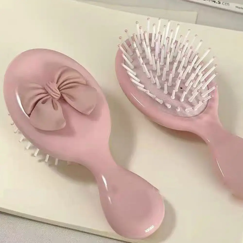 

Handle Cartoon Air Comb Anti Static Blood Circulation Smoothly Pocket Hair Brush Girl Heart Scalp Massage Portable Comb Women