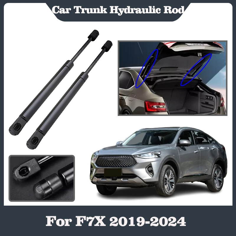 

Rear Door Pneumatic Rod For Haval F7X 2024 Acessories 2018-2023 Trunk Hydraulic Pole Car Support Rods Absorber Lever Shock Tools