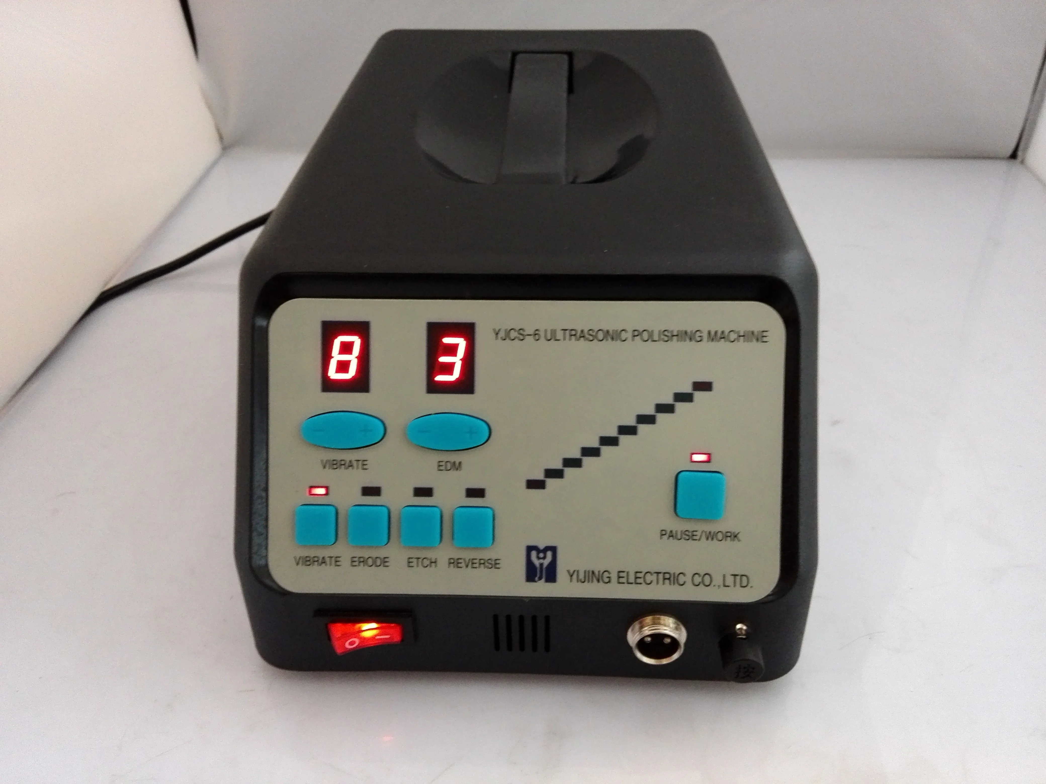 

YJCS-6B Professional Ultrasonic Mold Polisher Polishing Machine black and red