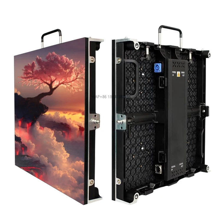 

P6 96x96 Rental Iron Cabinet Advertising Topled Pos Backdrop P2.6 Lte Led Promotion Display for Outdoor Football