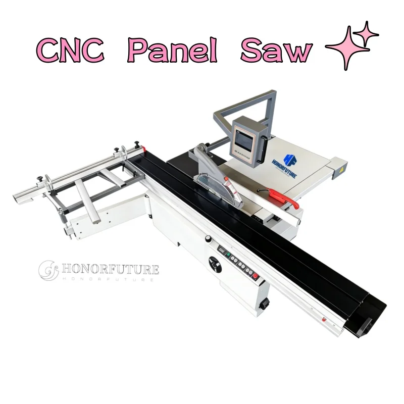 

CNC Automation Woodworking Wood Cutting Sliding Panel Saw Machine Efficient Cutting 45 Degrees Sliding Table Saw Machine Sale