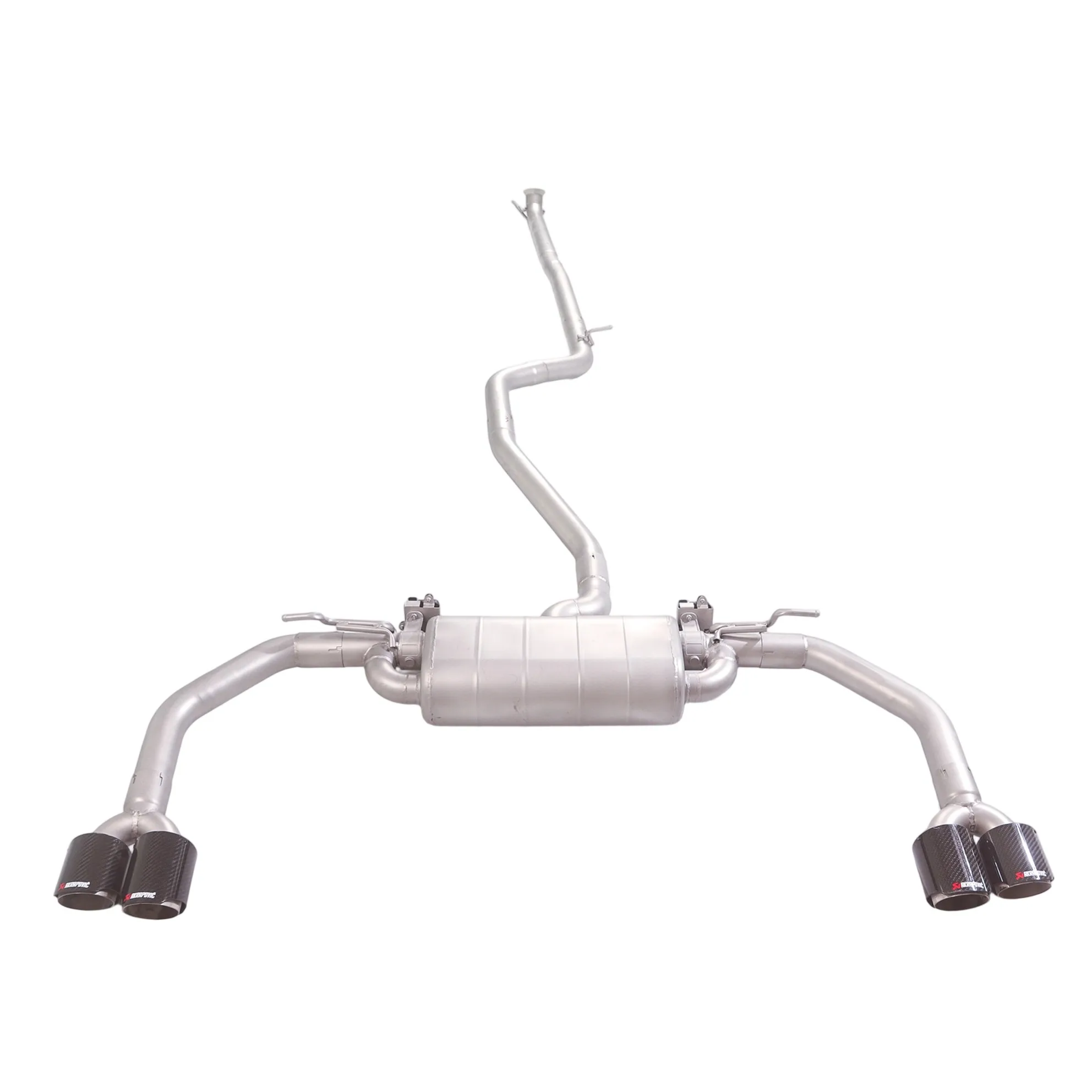 

GFC exhaust/ Suitable for 18 Mercedes-Benz CLA 200 1.6T 2.0T C117 two drive Catback performance valve four exhaust pipes