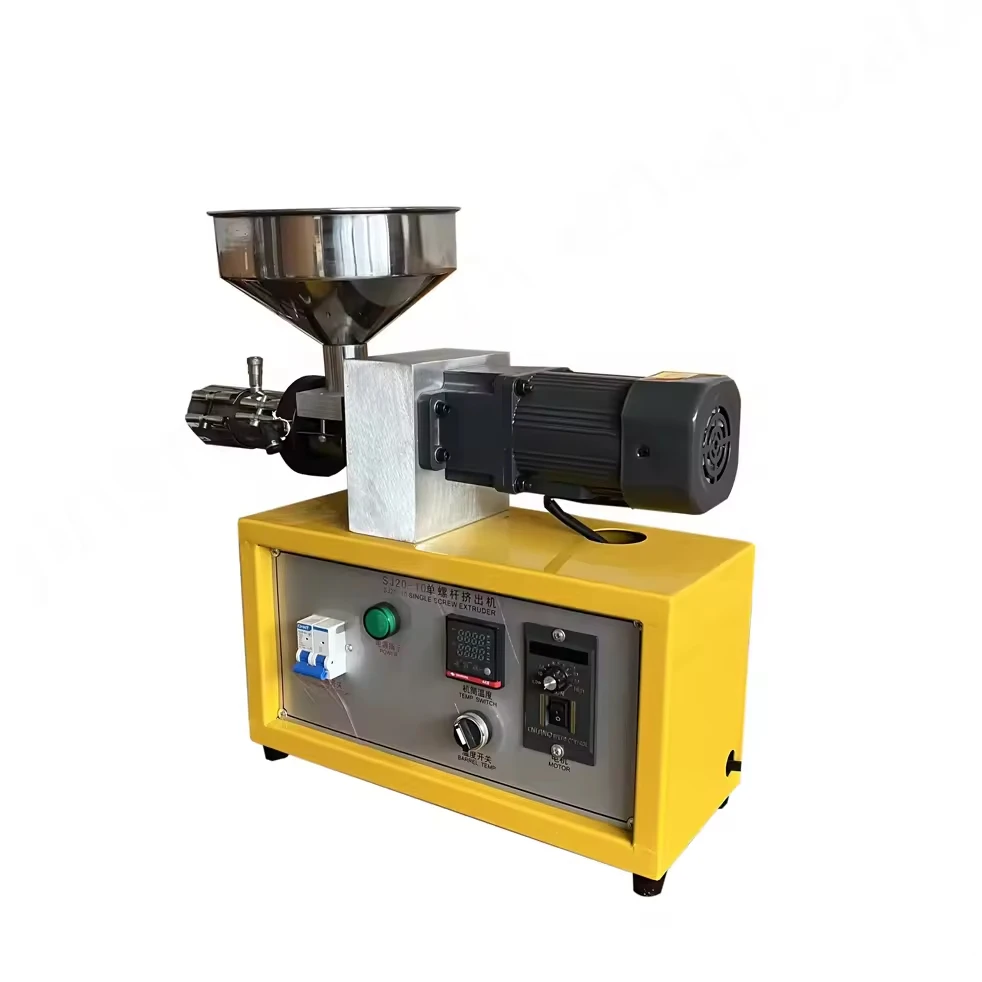MINI Single Screw PP/PE/ABS Plastic Extruder Desktop Machine for Wire Bar Pipe & Sheet Extrusion