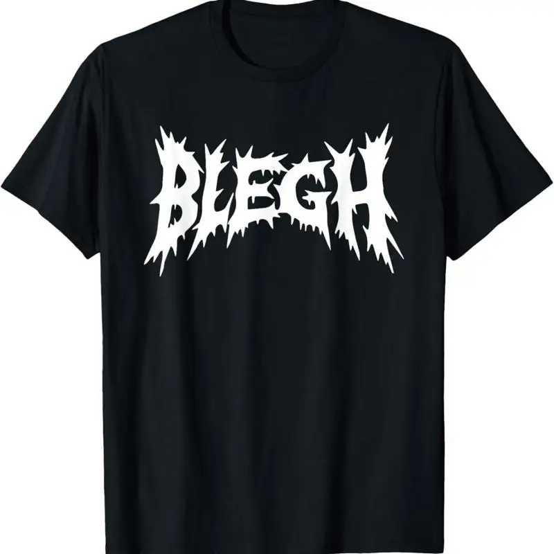 

НОВАЯ LIMITED Blegh Deathcore Death Metal Забавная тяжелая футболка