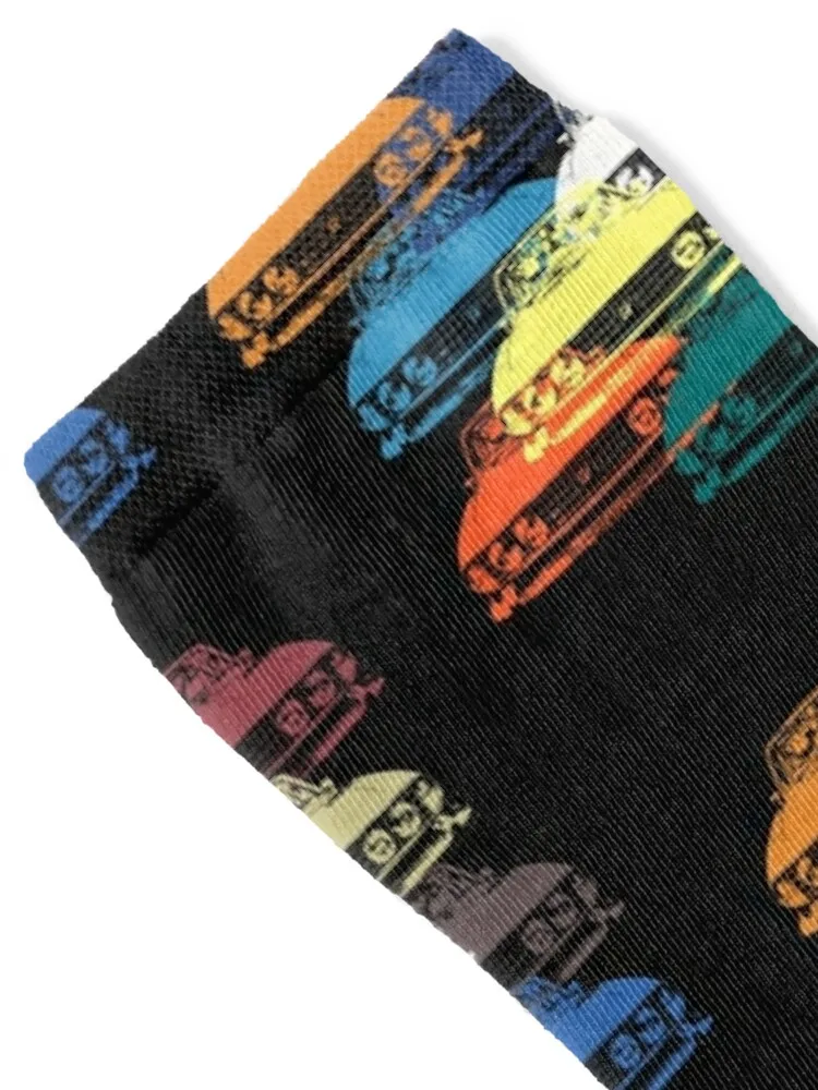 Triumph Stag 1970s British classic car paint shades Socks designer brand Soccer Luxury Woman Socks Men's