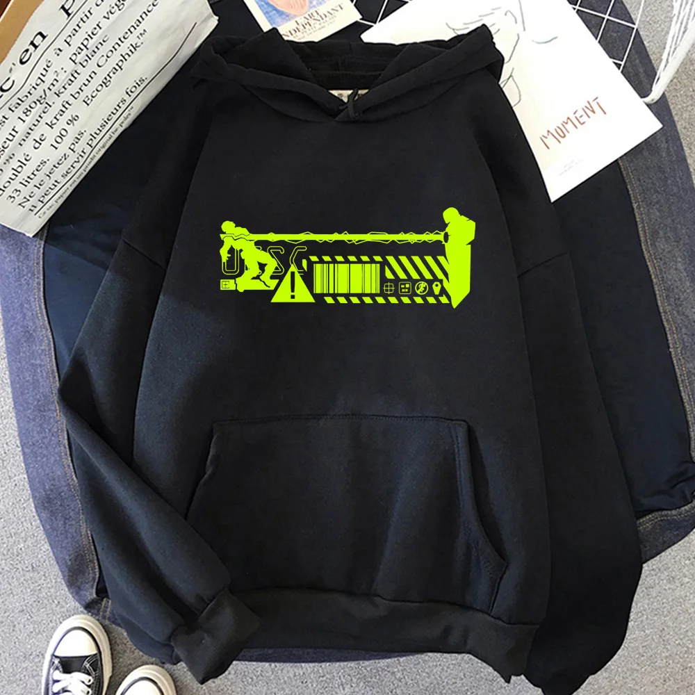 

Marathon Inspired Unisex Hoodies Compiler Safety Poster Autumn Long Sleeve Comfortable Casual Sweatshirt Fleece Warm Sudaderas