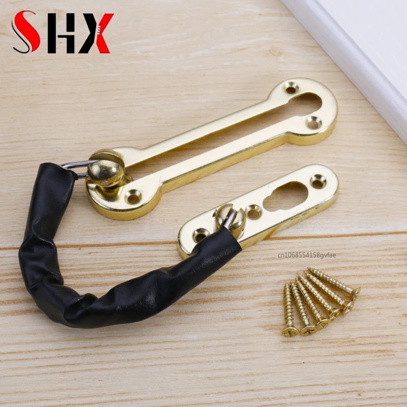 Thicken Anti-theft Chain Stainless Steel Door Bolt Door Chain Buckle Bolt Home Safety Door Lock Hotel Security Guard Bolt