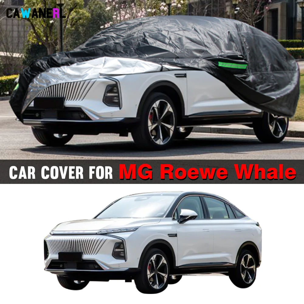 

Waterproof Full Car Cover For MG Roewe Whale Jing 2023-2026 Outdoor SUV Anti-UV Rain Sun Shade Snow Wind Prevent Cover