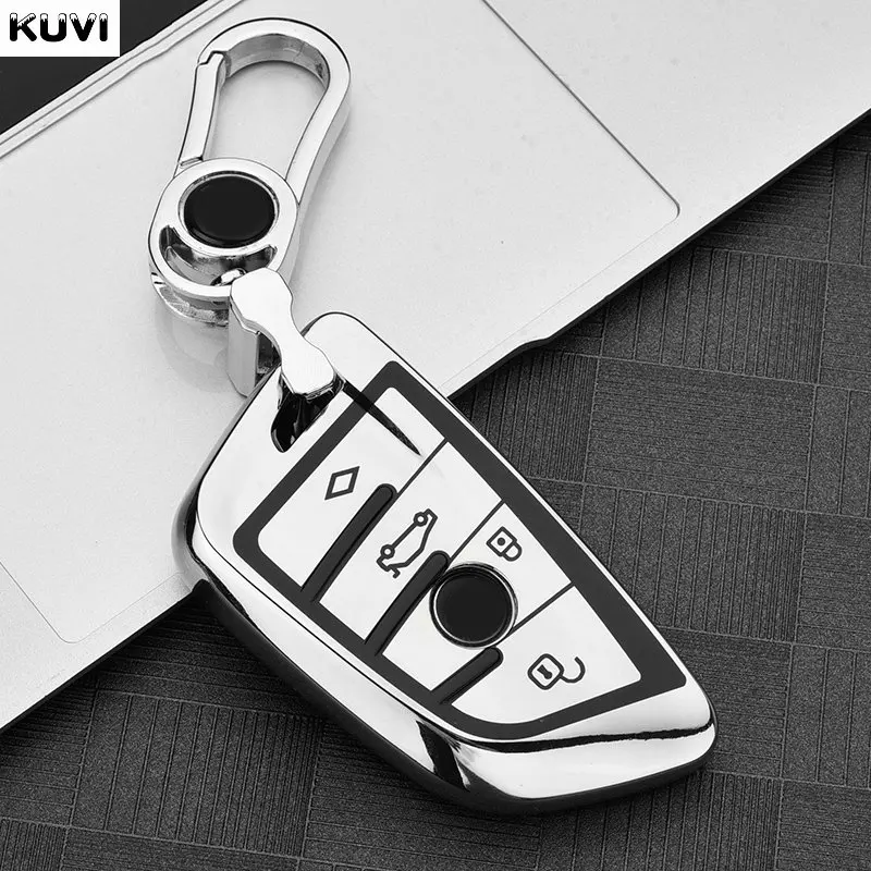 

TPU Car Remote Key Case Cover Shell Fob For BMW X1 X3 X5 X6 X7 1 3 5 6 7 Series G20 G30 G32 G11 F15 F16 F20 F39 F48 G01 G02
