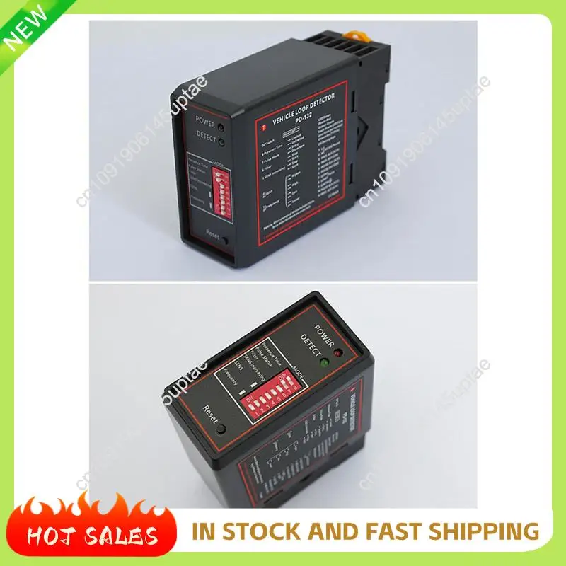 N88R 10X PD132 Single Channel Inductive Vehicle Loop Detector For Car Parking Lot Vehicle Loop Detector ENGLISH VERSION