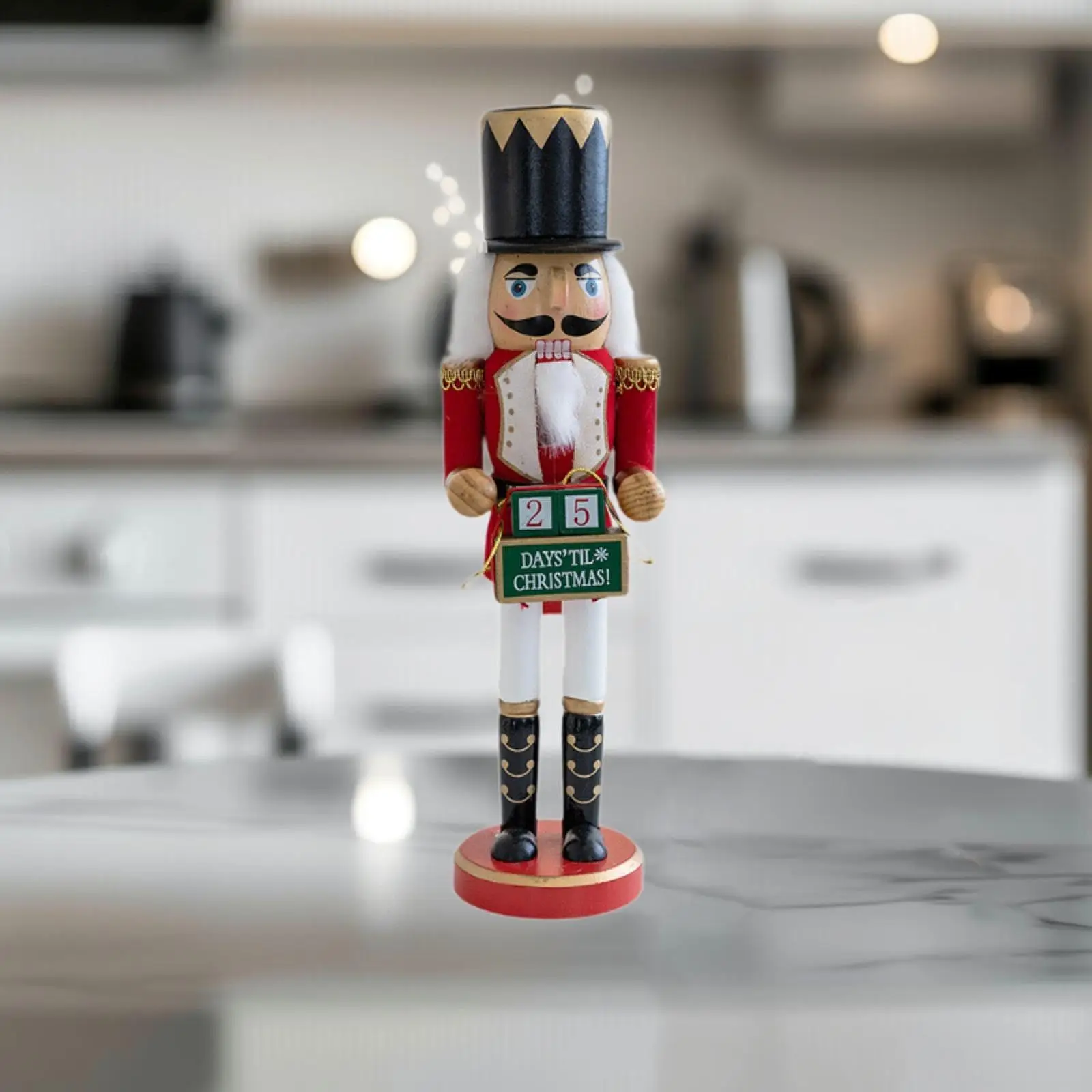 

Nutcracker Ornament Christmas Decoration Desk for Holiday Fireplace Birthday