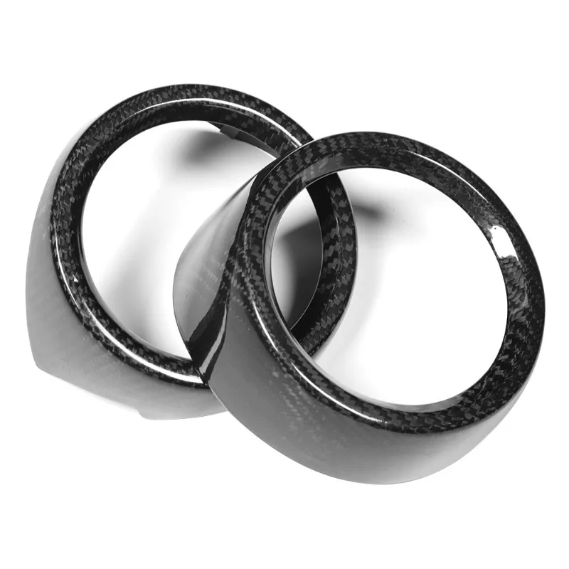 

2 шт., боковая крышка вентиляционного отверстия из углеродного волокна, накладка, подходит для Alfa Romeo Stelvio 17-18