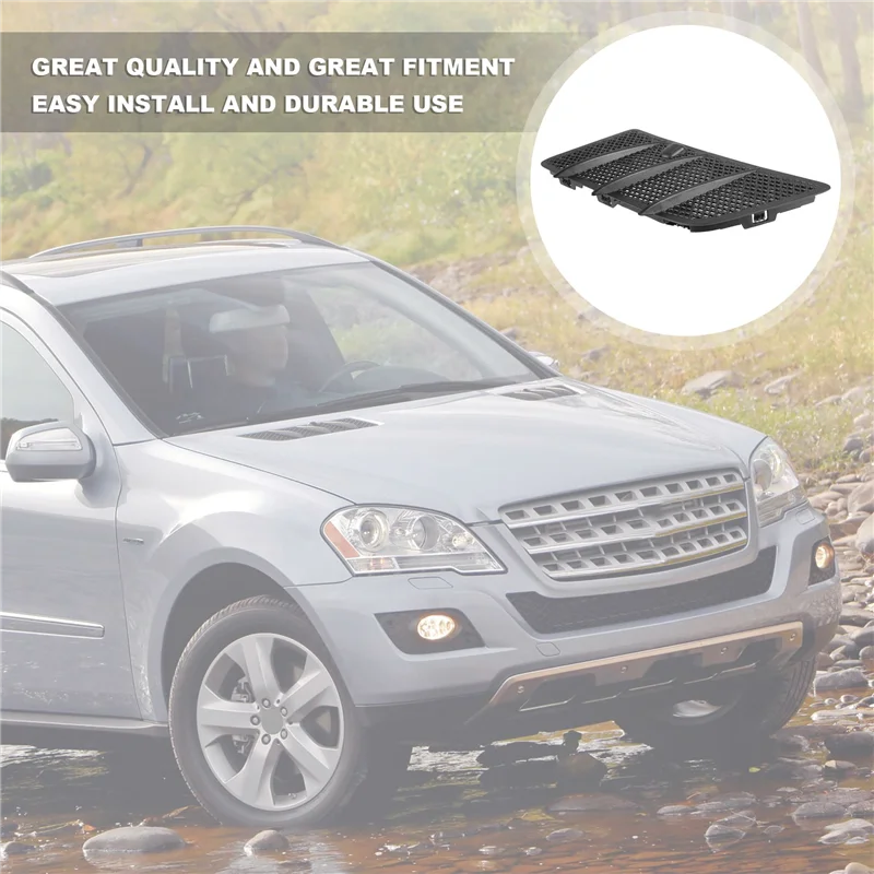A19Q-Auto Kap Bovenste Air Vent Grille Cover Trim Voor Mercedes Benz W164 ML GL 320 350 450 550 63 AMG 2008-2011