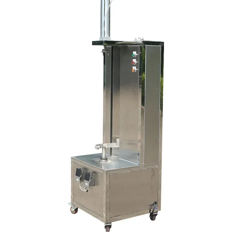 Automatic pineapple peeling machine, stainless steel single-head peeling machine, pumpkin and winter melon peeling equipment for