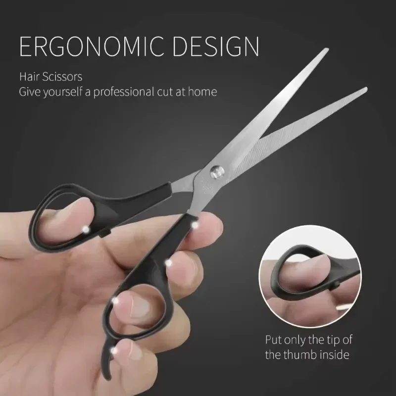 3PCS Hairdressing Scissors 6 Inch Scissors Kit Tool for Cutting Thinning Hair Comb Barber Accessories Salon Hairdressing Shears