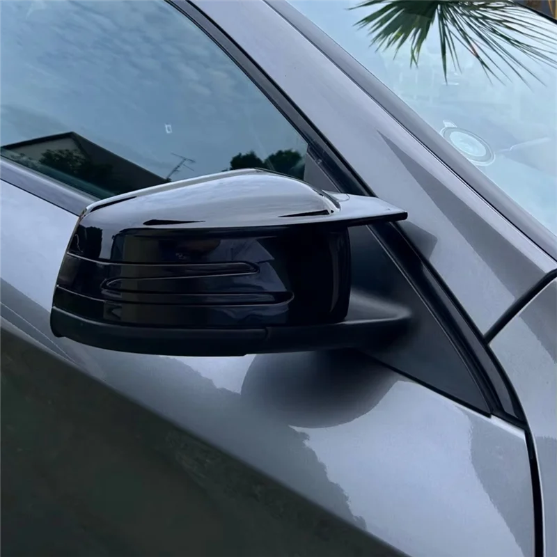 

H5-For Mercedes Benz A B C E S CLA GLA Class W176 W246 W212 W204 Side Mirror Cover Rear View Mirror Trim Accessories