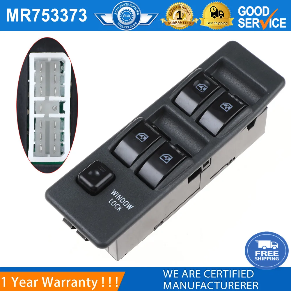 

Главный выключатель стеклоподъемника с левым рулем MR753373 для Mitsubishi Pajero Montero Shogun 90-03-